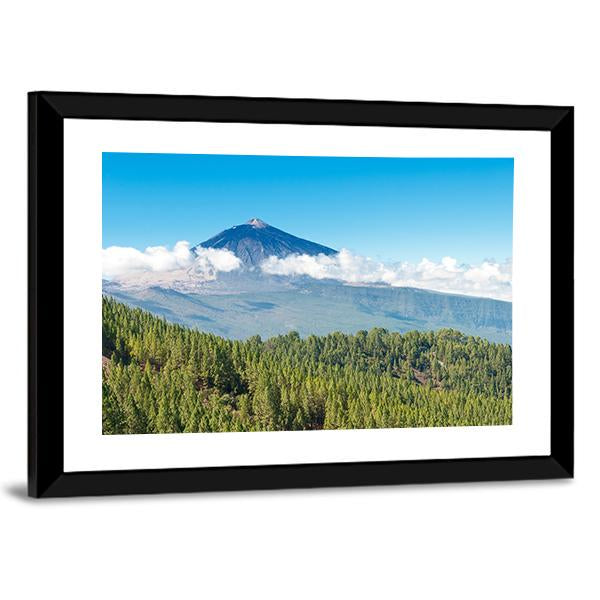 Mount Teide Canvas Wall Art-3 Horizontal-Gallery Wrap-25" x 16"-Tiaracle