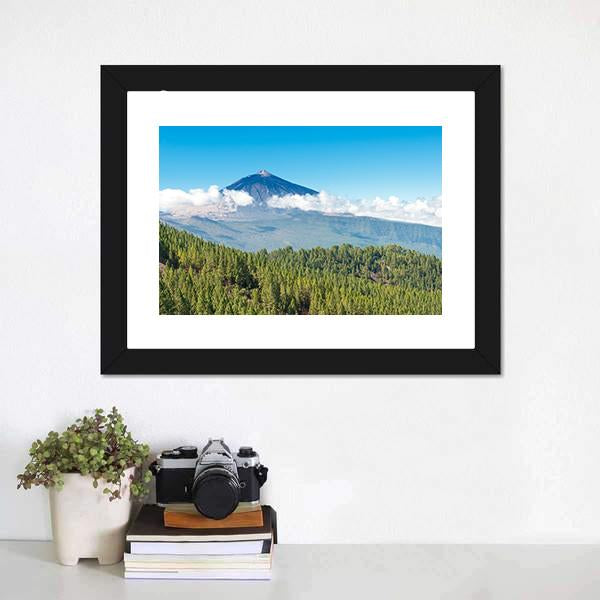Mount Teide Canvas Wall Art-3 Horizontal-Gallery Wrap-25" x 16"-Tiaracle