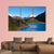 Mountain Above Lake Canvas Wall Art-3 Horizontal-Gallery Wrap-37" x 24"-Tiaracle