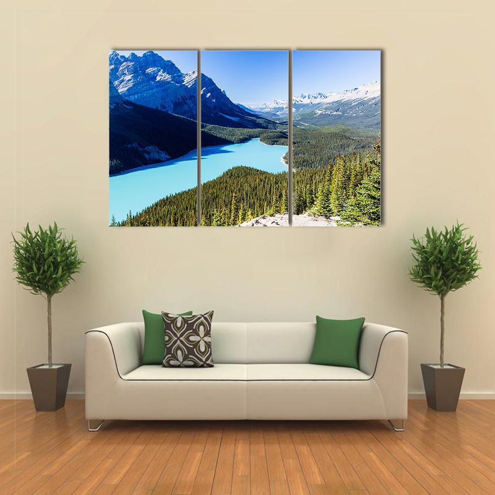Icefields Parkway Canvas Wall Art-3 Horizontal-Gallery Wrap-37" x 24"-Tiaracle