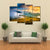 Amazing Mountain Landscape Canvas Wall Art-4 Pop-Gallery Wrap-50" x 32"-Tiaracle