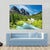 Mountain Landscape With River Canvas Wall Art-1 Piece-Gallery Wrap-48" x 32"-Tiaracle