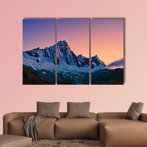 The Santa Cruz Trek Canvas Wall Art-3 Horizontal-Gallery Wrap-37" x 24"-Tiaracle