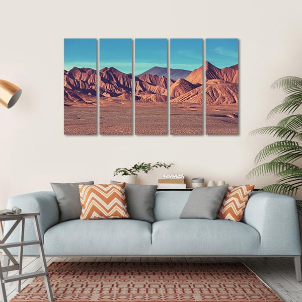 Mountain Plateau La Puna Canvas Wall Art-5 Horizontal-Gallery Wrap-22" x 12"-Tiaracle