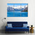 Mountain & Ocean Water Canvas Wall Art-3 Horizontal-Gallery Wrap-37" x 24"-Tiaracle