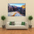 Mountain Valley In Zion Canvas Wall Art-4 Horizontal-Gallery Wrap-34" x 24"-Tiaracle