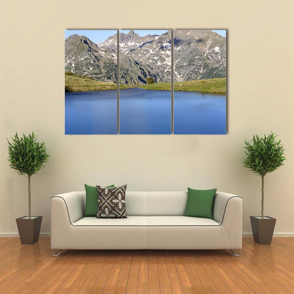 Lake Of Querol Canvas Wall Art-3 Horizontal-Gallery Wrap-37" x 24"-Tiaracle