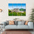 Mountains & Forests Vianden Canvas Wall Art-4 Horizontal-Gallery Wrap-34" x 24"-Tiaracle