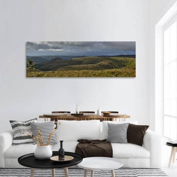 Mountains In Belize Central America Panoramic Canvas Wall Art-1 Piece-36" x 12"-Tiaracle