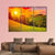 Dramatic Sun On Mountain Canvas Wall Art-3 Horizontal-Gallery Wrap-37" x 24"-Tiaracle