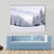 Mountain Top In Winter Canvas Wall Art-5 Pop-Gallery Wrap-47" x 32"-Tiaracle