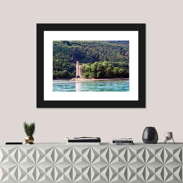 Mouse Tower Germany Panoramic Canvas Wall Art-1 Piece-36" x 12"-Tiaracle