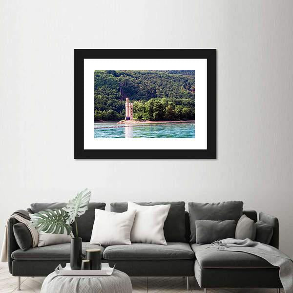 Mouse Tower Germany Vertical Canvas Wall Art-3 Vertical-Gallery Wrap-12" x 25"-Tiaracle