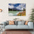 Mt Chephren In Autumn Canvas Wall Art-4 Horizontal-Gallery Wrap-34" x 24"-Tiaracle