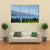 Mt Cook In Summer Beside The Lake Canvas Wall Art-3 Horizontal-Gallery Wrap-37" x 24"-Tiaracle