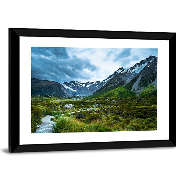 Mt Cook Canvas Wall Art-3 Horizontal-Gallery Wrap-25" x 16"-Tiaracle