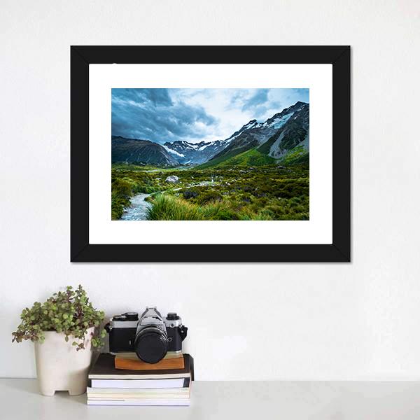 Mt Cook Canvas Wall Art-3 Horizontal-Gallery Wrap-25" x 16"-Tiaracle