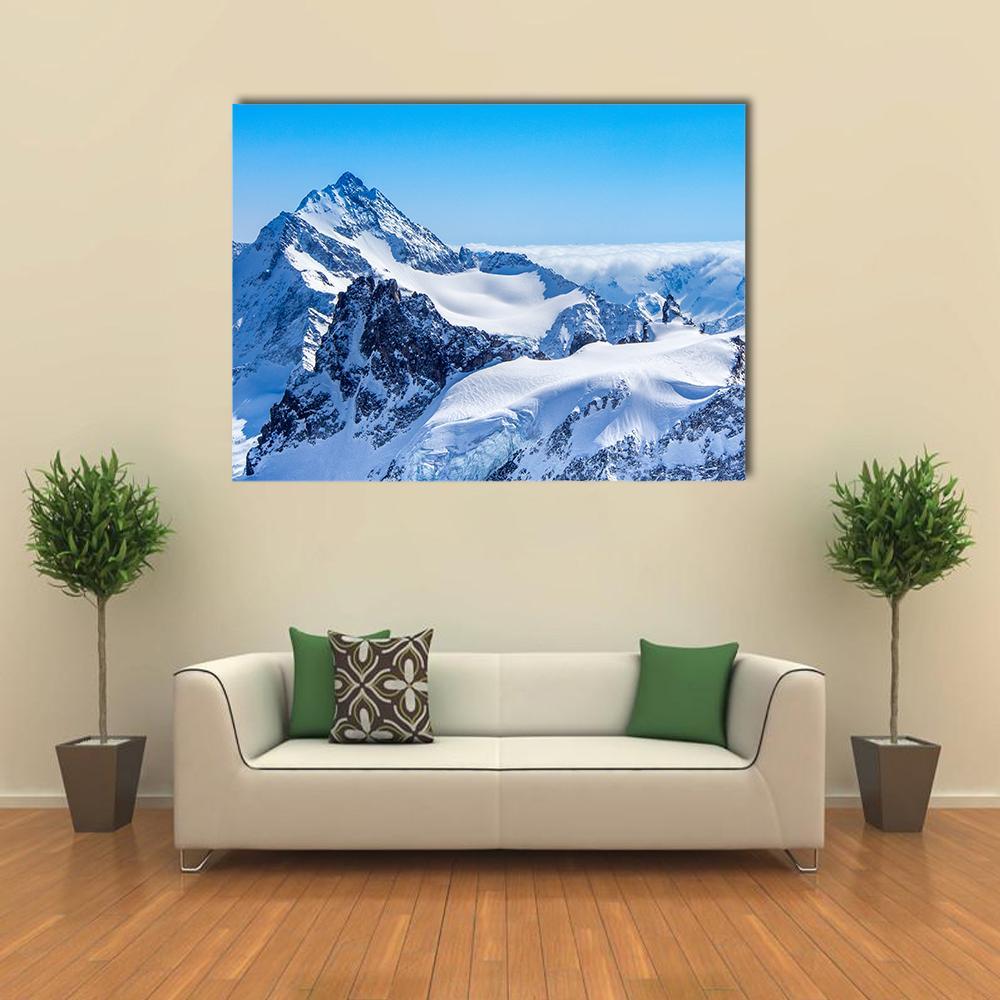 Mt Reissend Nollen Canvas Wall Art-1 Piece-Gallery Wrap-48" x 32"-Tiaracle