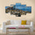 Mt Wellington & Hobart City Canvas Wall Art-3 Horizontal-Gallery Wrap-37" x 24"-Tiaracle