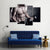 Man Lifting Weight Canvas Wall Art-4 Pop-Gallery Wrap-50" x 32"-Tiaracle