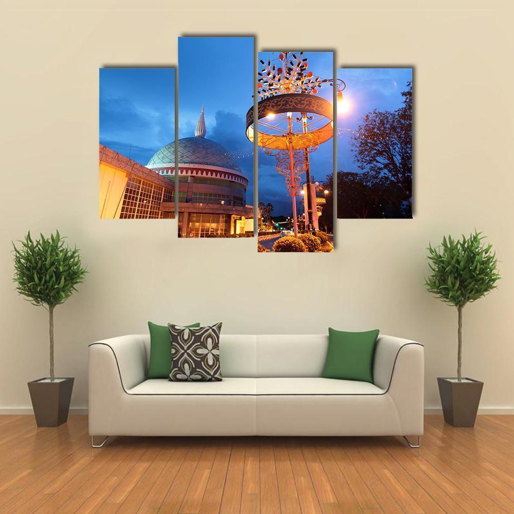 Museum Of Insignia Canvas Wall Art-4 Pop-Gallery Wrap-50" x 32"-Tiaracle