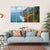 Na Pali Coast Canvas Wall Art-5 Horizontal-Gallery Wrap-22" x 12"-Tiaracle