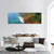 Na Pali Coast Panoramic Canvas Wall Art-1 Piece-36" x 12"-Tiaracle