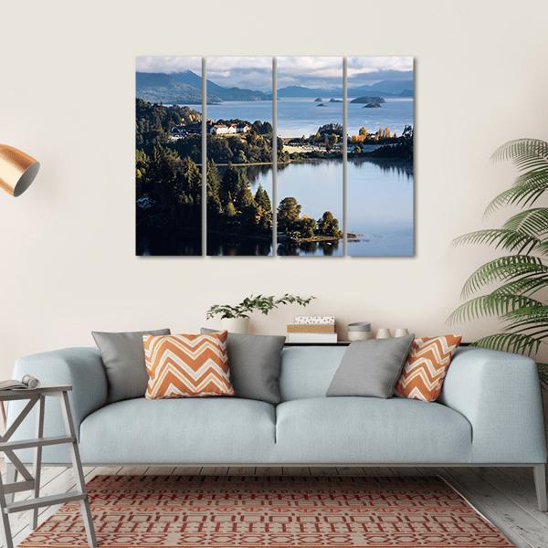 Nahuel Huapi Lake Canvas Wall Art-4 Horizontal-Gallery Wrap-34" x 24"-Tiaracle