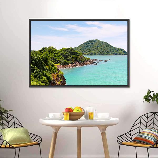 Nang Phaya Hill Canvas Wall Art-3 Horizontal-Gallery Wrap-25" x 16"-Tiaracle