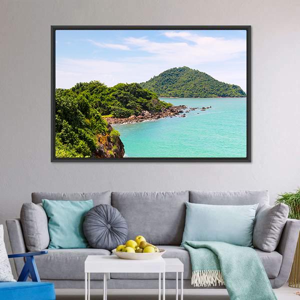 Nang Phaya Hill Canvas Wall Art-3 Horizontal-Gallery Wrap-25" x 16"-Tiaracle