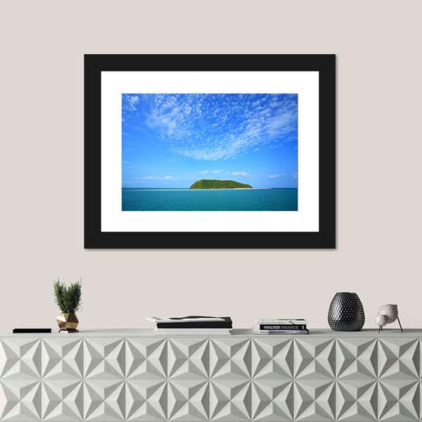 Nang Yuan Island Canvas Wall Art-1 Piece-Framed Print-20" x 16"-Tiaracle