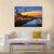 Nashville Skyline With Boat Canvas Wall Art-5 Horizontal-Gallery Wrap-22" x 12"-Tiaracle