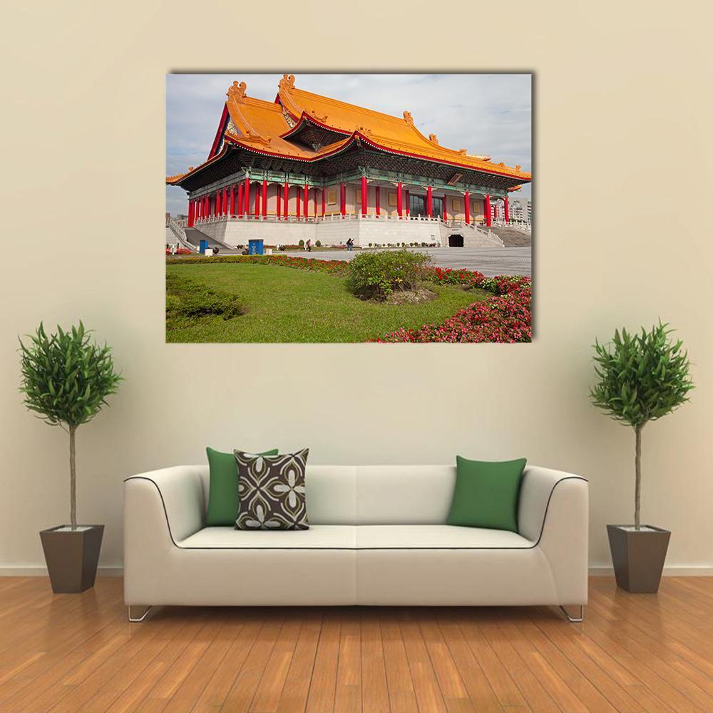 National Concert Hall Canvas Wall Art-1 Piece-Gallery Wrap-48" x 32"-Tiaracle