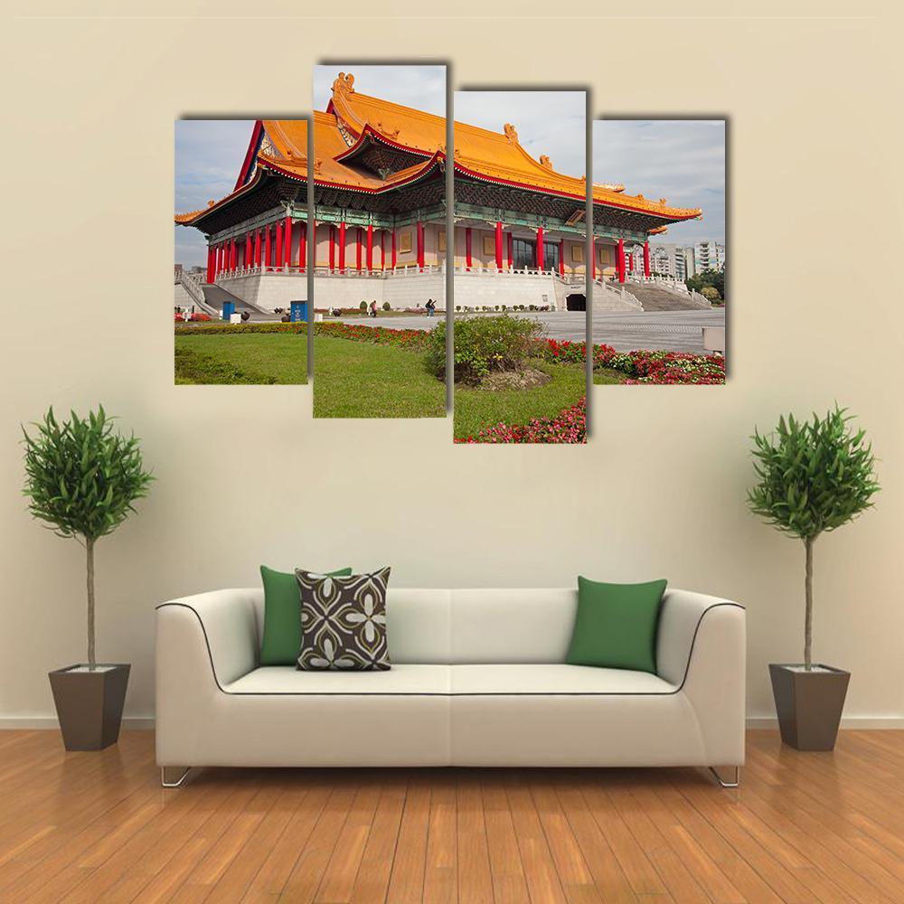 National Concert Hall Canvas Wall Art-4 Pop-Gallery Wrap-50" x 32"-Tiaracle