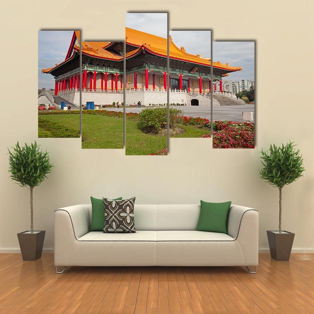 National Concert Hall Canvas Wall Art-5 Pop-Gallery Wrap-47" x 32"-Tiaracle