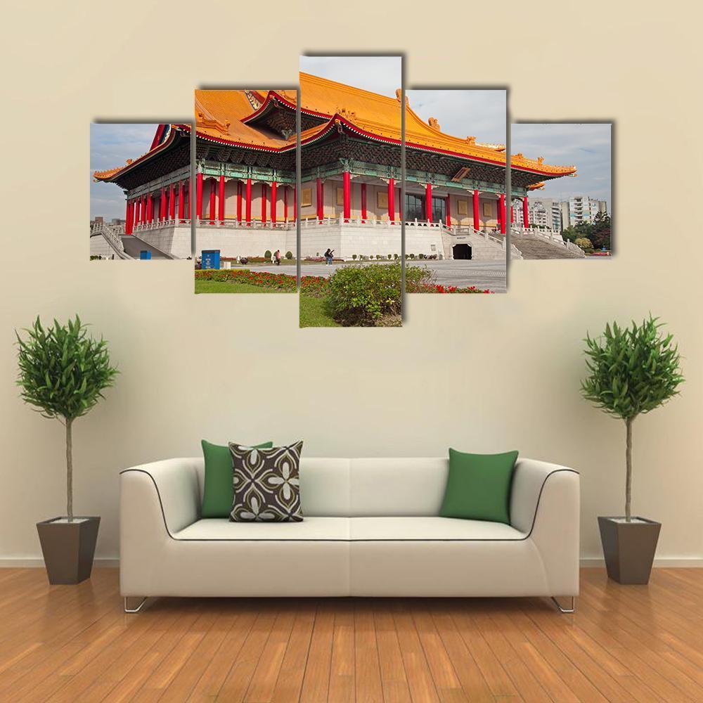 National Concert Hall Canvas Wall Art-5 Star-Gallery Wrap-62" x 32"-Tiaracle