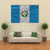 Flag Of Guatemala Canvas Wall Art-3 Horizontal-Gallery Wrap-37" x 24"-Tiaracle