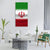 National Flag Of Iran Vertical Canvas Wall Art-3 Vertical-Gallery Wrap-12" x 25"-Tiaracle