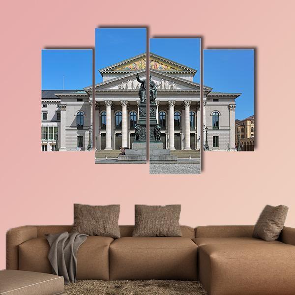 Max I Joseph Monument Canvas Wall Art-4 Pop-Gallery Wrap-50" x 32"-Tiaracle