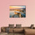 Natural Pools During Sunset Canvas Wall Art-5 Pop-Gallery Wrap-47" x 32"-Tiaracle