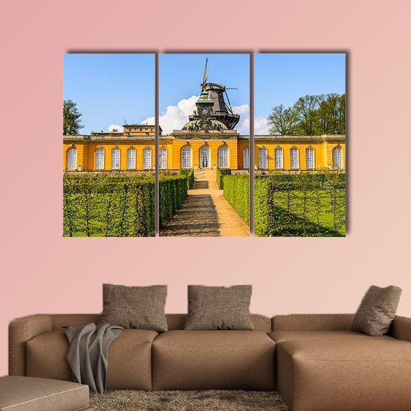 Nature & Architecture Of Potsdam Canvas Wall Art-3 Horizontal-Gallery Wrap-37" x 24"-Tiaracle