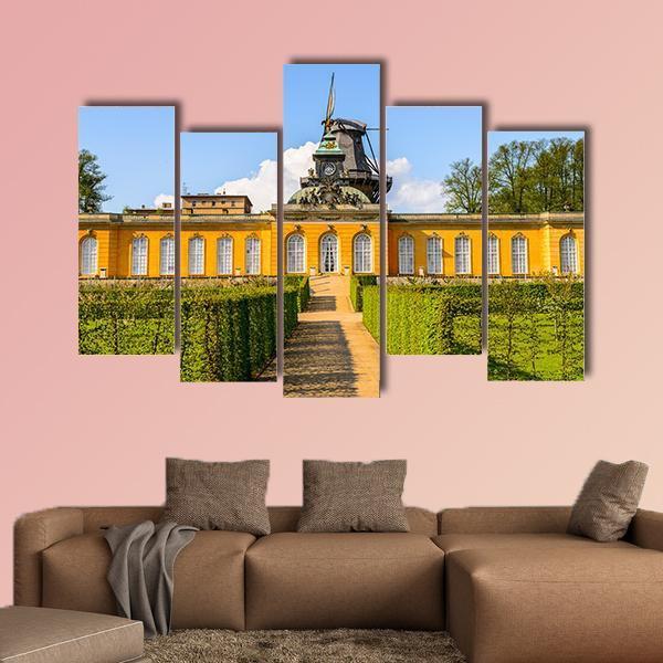 Nature &amp; Architecture Of Potsdam Canvas Wall Art-5 Pop-Gallery Wrap-47" x 32"-Tiaracle