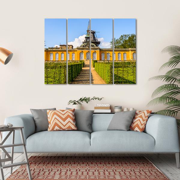 Nature &amp; Architecture Of Potsdam Canvas Wall Art-4 Horizontal-Gallery Wrap-34" x 24"-Tiaracle