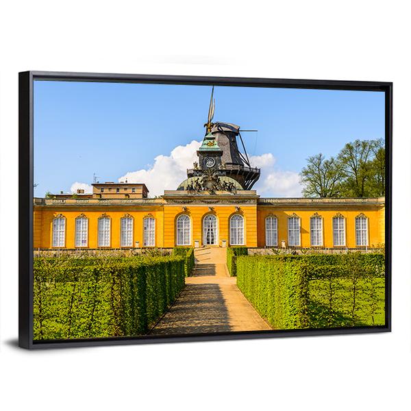 Nature &amp; Architecture Of Potsdam Canvas Wall Art-3 Horizontal-Gallery Wrap-25" x 16"-Tiaracle