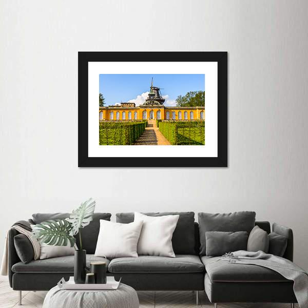 Nature &amp; Architecture Of Potsdam Canvas Wall Art-3 Horizontal-Gallery Wrap-25" x 16"-Tiaracle