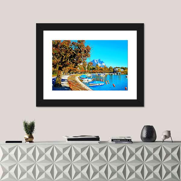 Nature In Swiss Canvas Wall Art-1 Piece-Framed Print-20" x 16"-Tiaracle