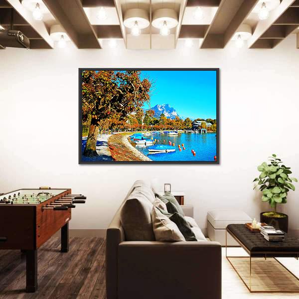 Nature In Swiss Canvas Wall Art-3 Horizontal-Gallery Wrap-25" x 16"-Tiaracle