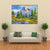 Nature Landscape Illustration Canvas Wall Art-1 Piece-Gallery Wrap-36" x 24"-Tiaracle
