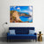 Navagio Beach With Shipwreck Greece Canvas Wall Art-5 Horizontal-Gallery Wrap-22" x 12"-Tiaracle