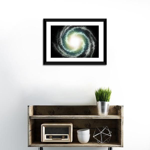 Nebula In Sky Canvas Wall Art-1 Piece-Framed Print-20" x 16"-Tiaracle